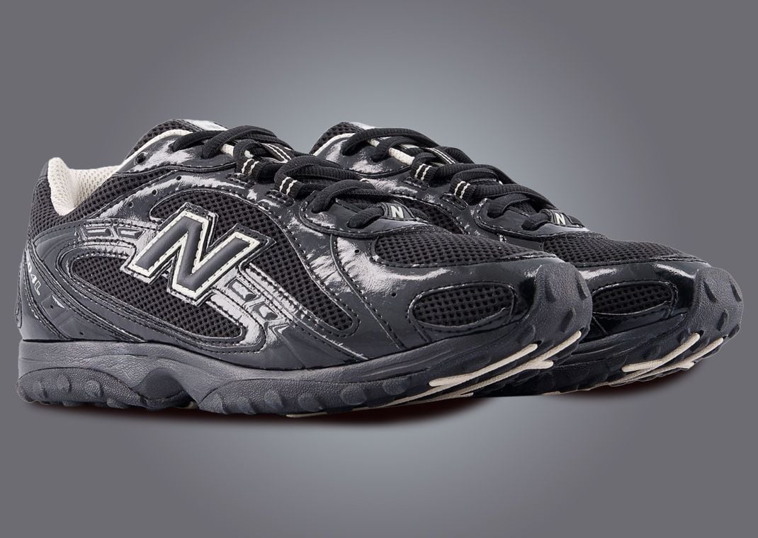 New Balance 204L Black Patent