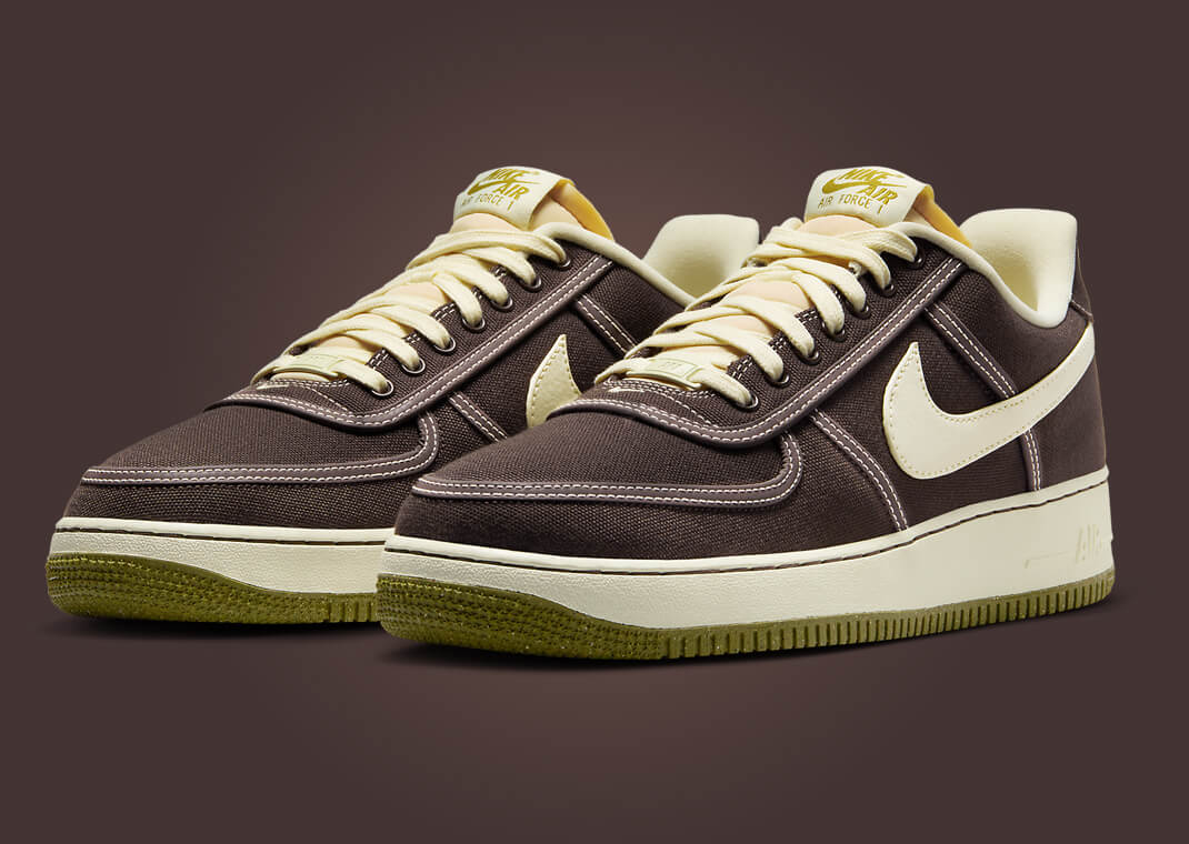 Nike Air Force 1 Low Canvas Baroque Brown