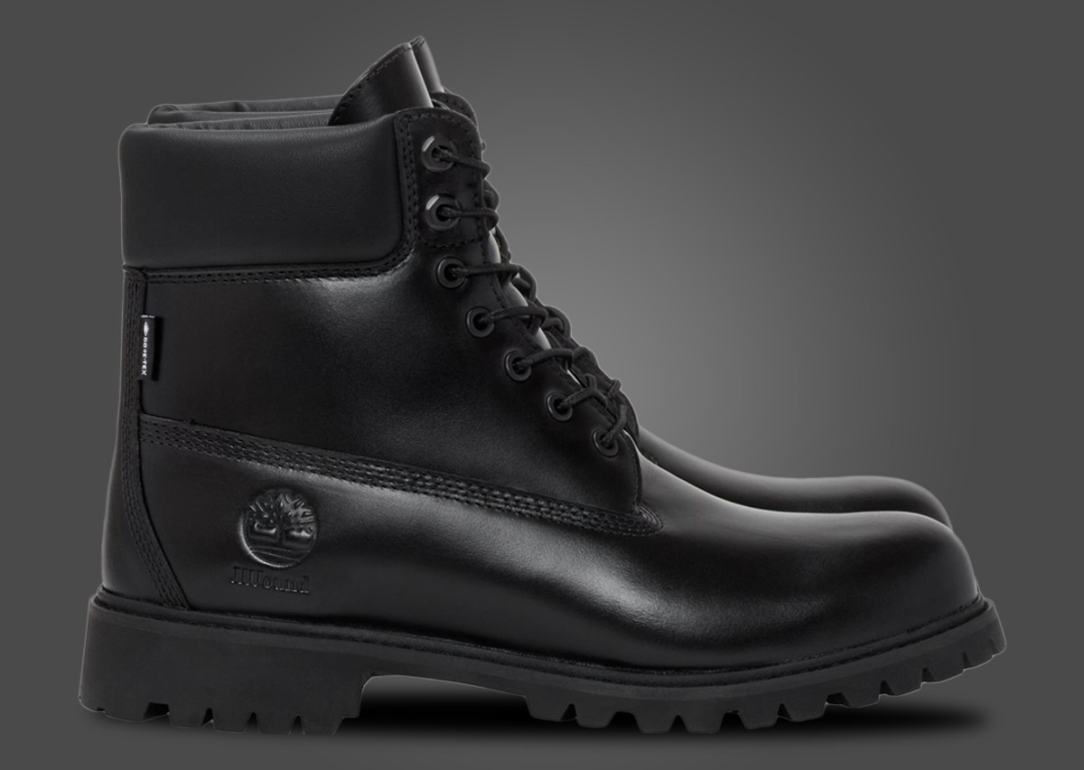 JJJJound x Timberland 6-Inch Boot GTX Triple Black Lateral