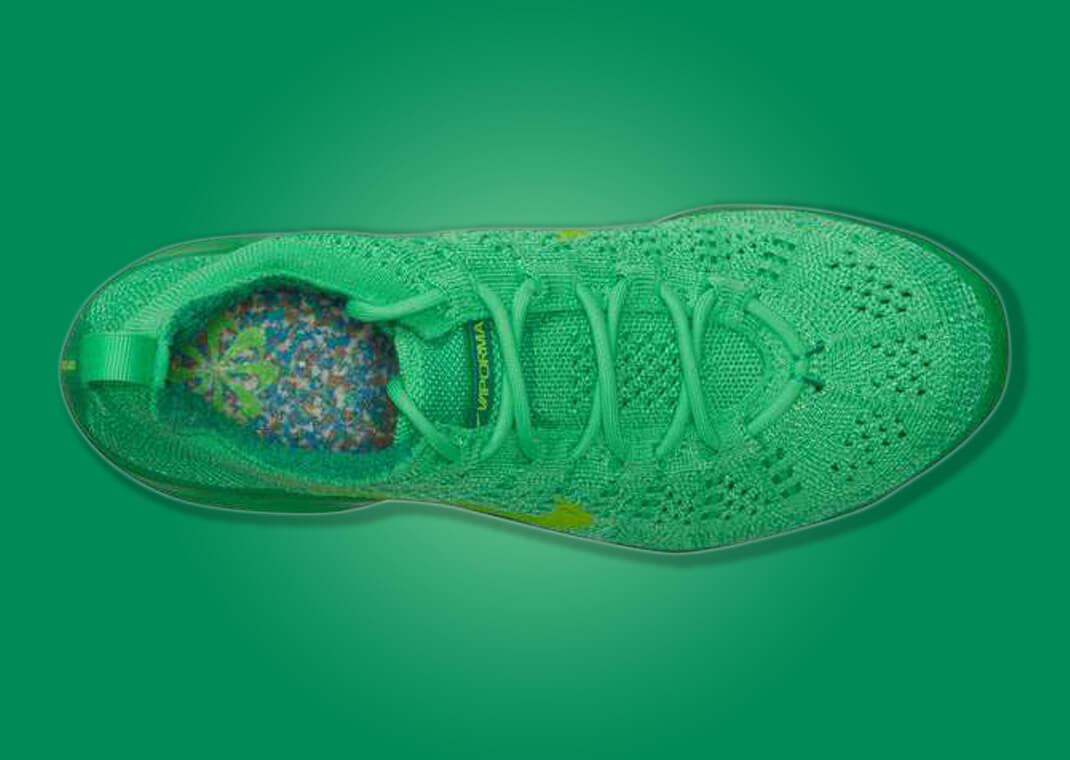 vapormax green sole