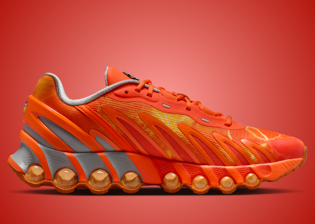 Palace x Nike Air Max DN8 Safety Orange Medial