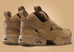 Engineered Garments x Reebok Instapump Fury 94 Wheat Heel Angle
