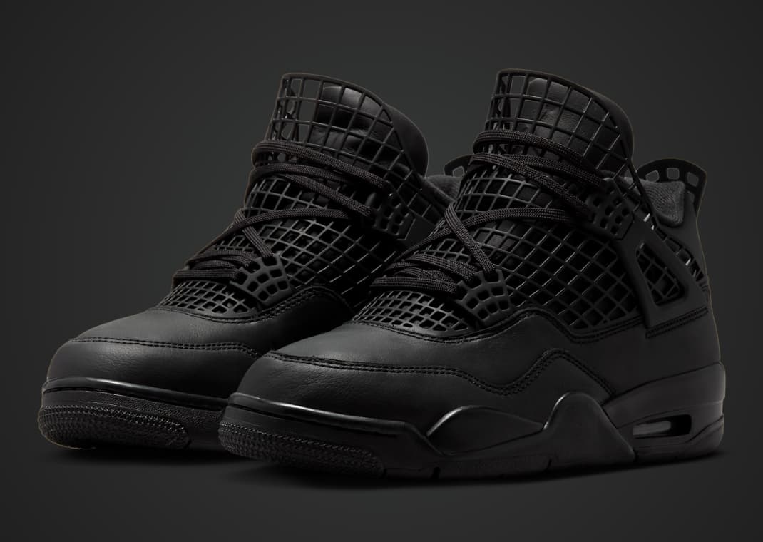 Nike Wmns Air Jordan 4 Retro Net Black ジョーダン ネット The Women's Air Jordan 4 'NET' (Black) Releases February 26