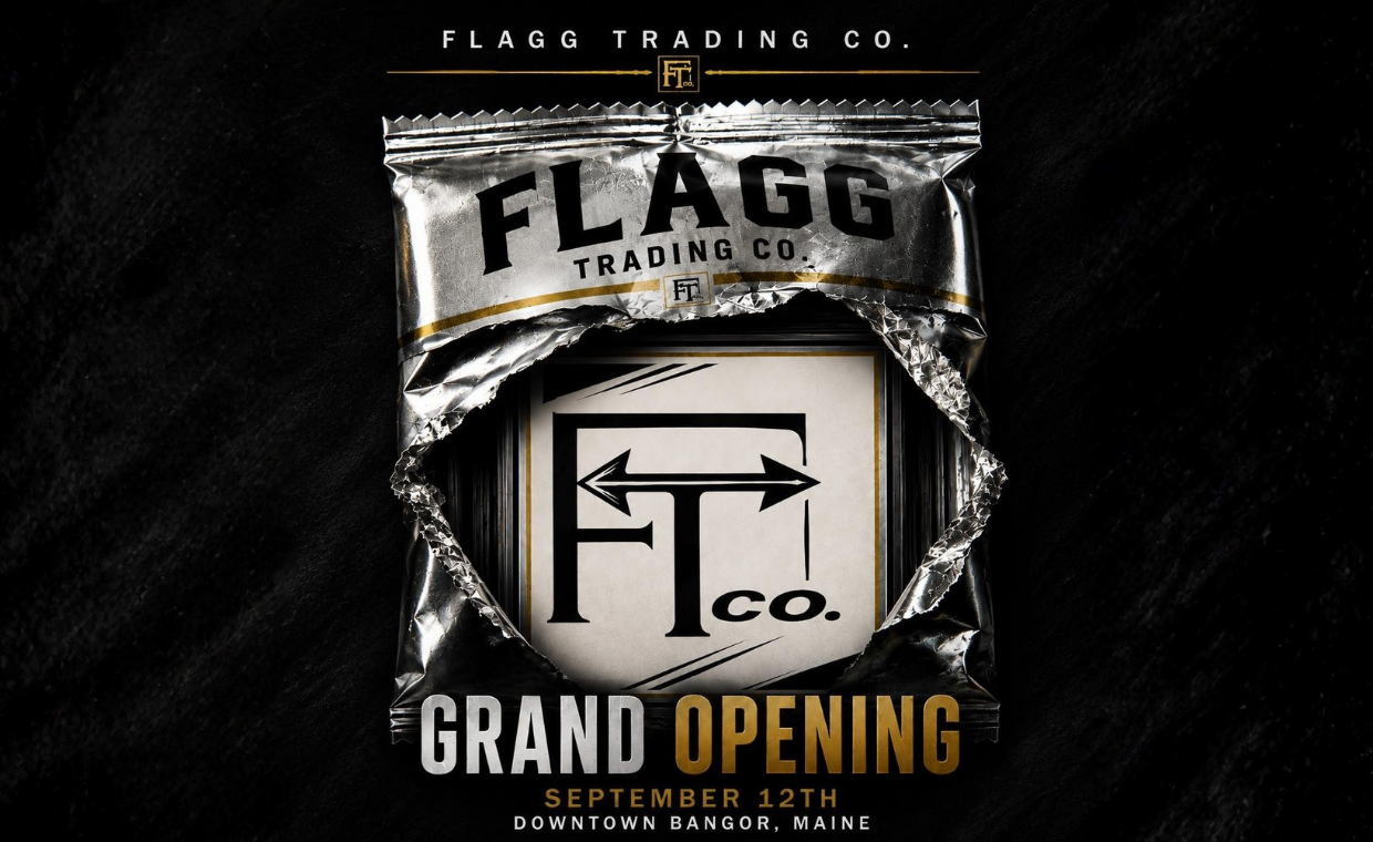 Cooper Flagg Opening Card Shop in Maine, Flagg Trading Co.