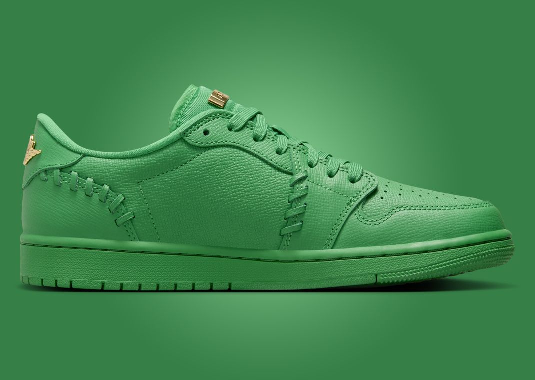 Air Jordan 1 MM Low Lucky Green (W) Medial