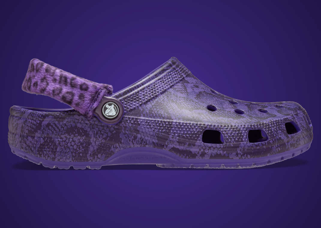 Stray Rats x Crocs Classic Clog Ultraviolet Lateral
