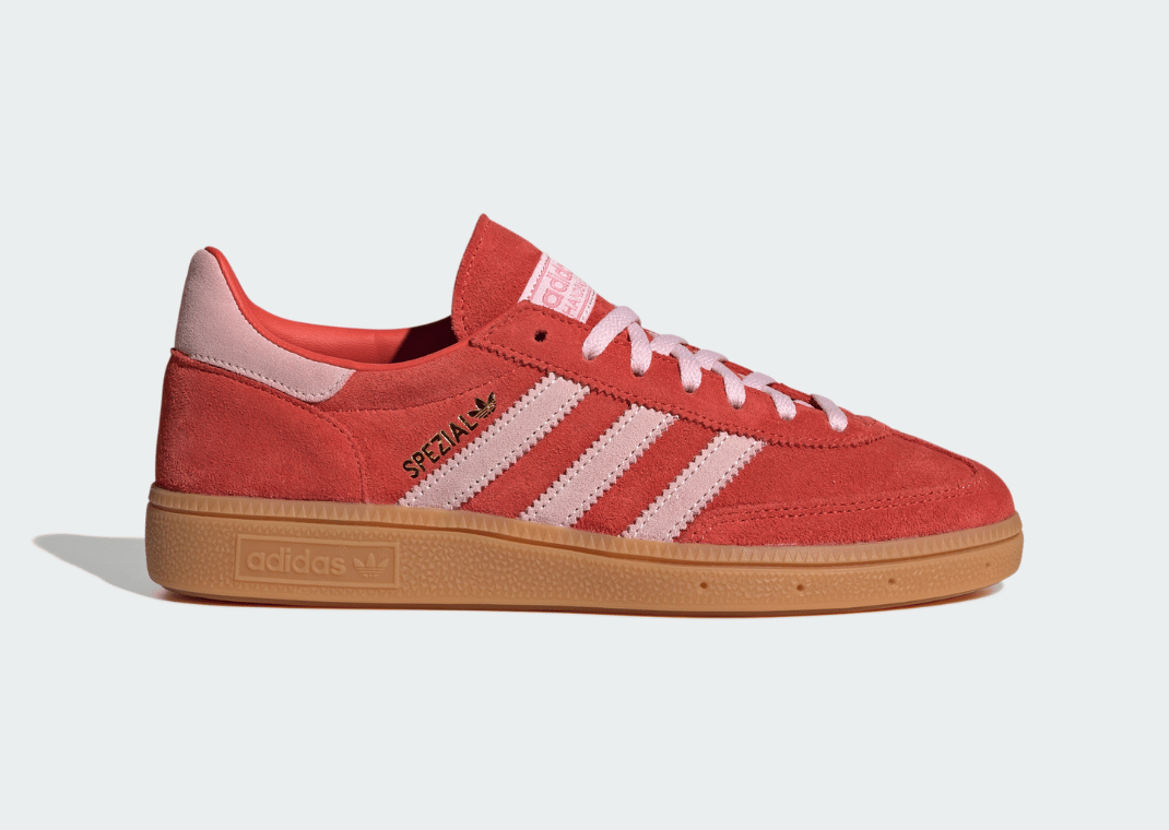 adidas Handball Spezial Red Clear Pink Gum (W)