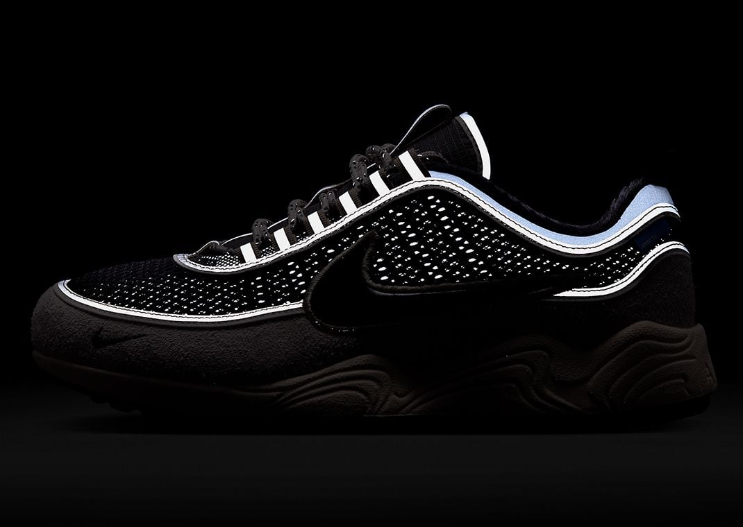 UNDEFEATED X NIKE AIR ZOOM SPIRIDON - CARGOKHAKI/ BLACK
