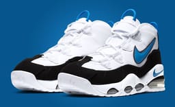 The Nike Air Max Uptempo 95 White Photo Blue Black Releases August 2025