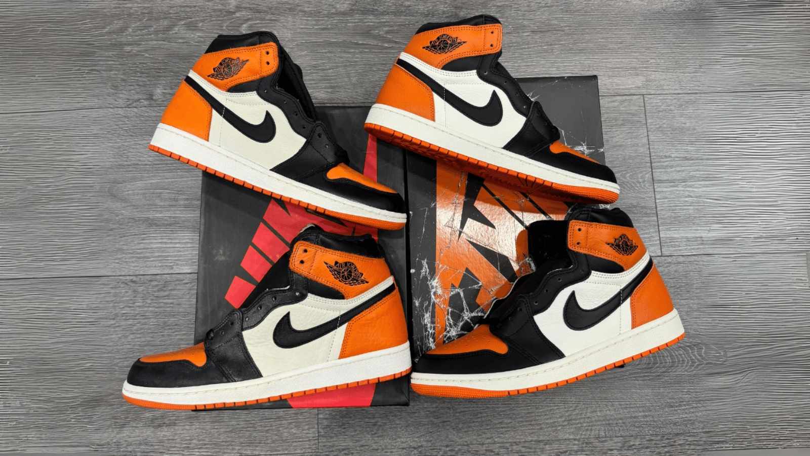 2015 vs. 2025 Air Jordan 1 High Shattered Backboard