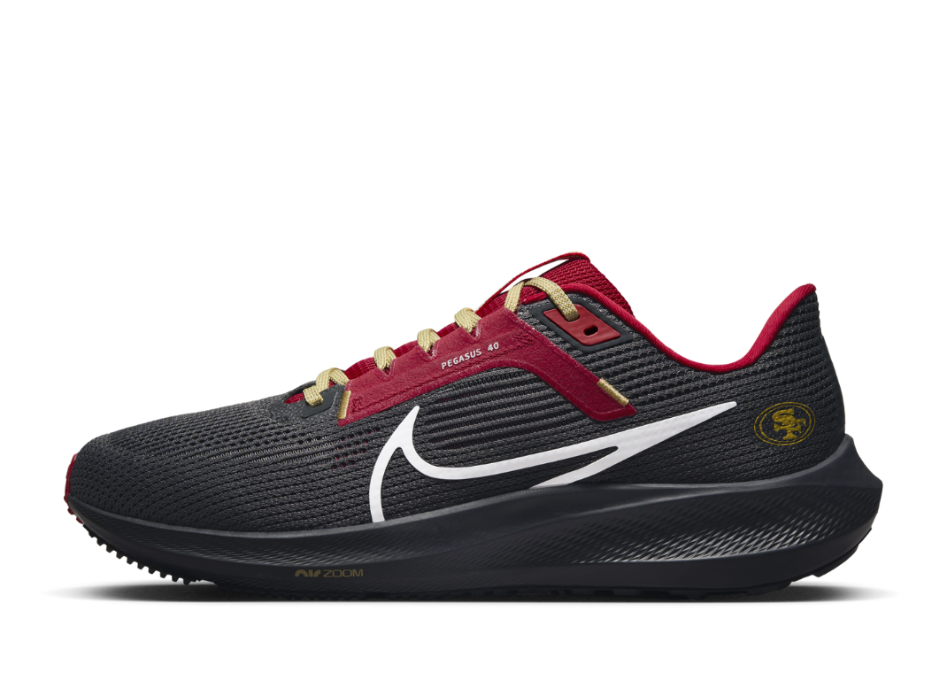 Nike Pegasus 40 San Francisco 49ers Lateral