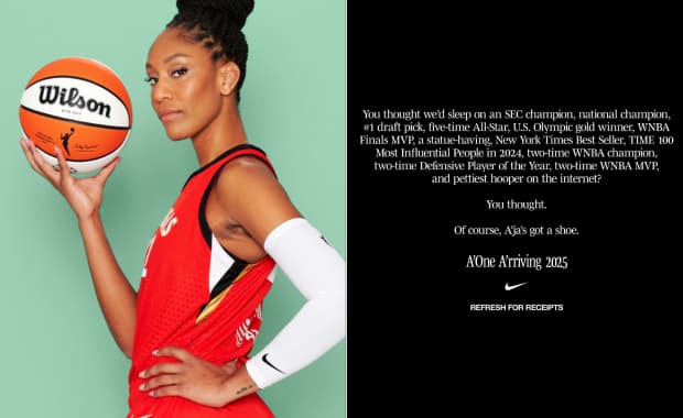 A'ja Wilson's Nike Sneaker Announcement 