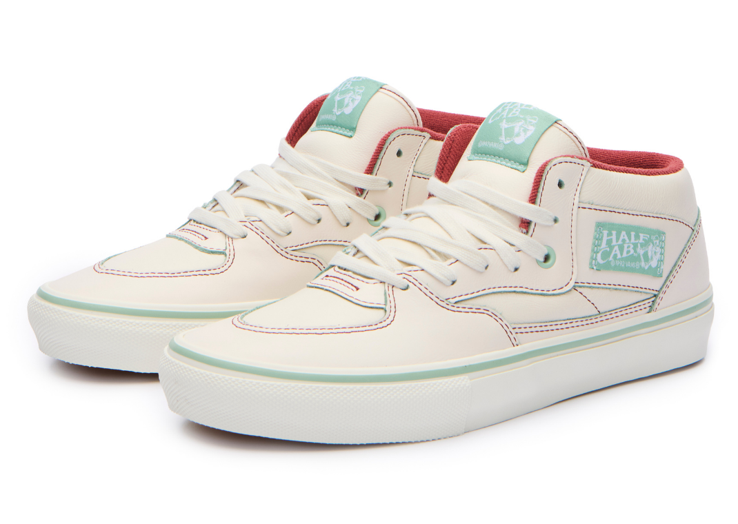 Crenshaw Skate Club x Vans Half Cab White - Angle