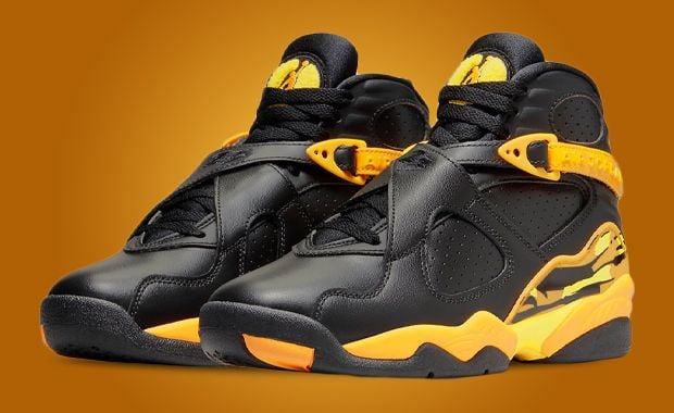 Shades Of Yellow Accent This Air Jordan 8