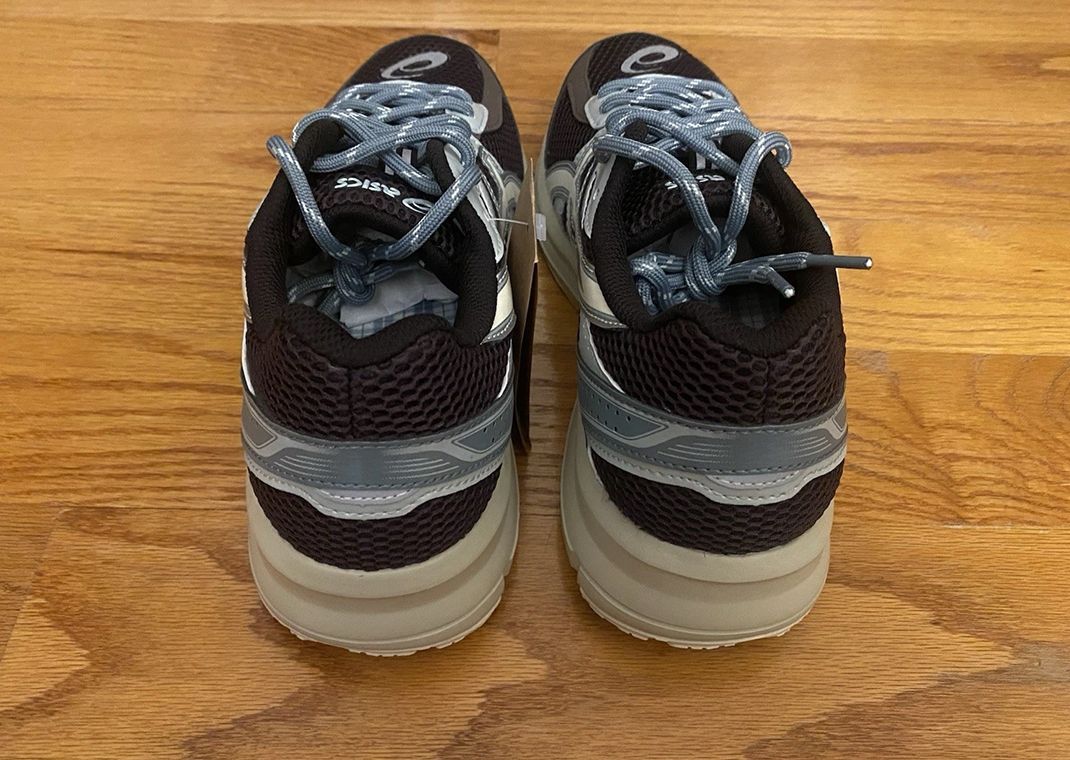 Kith x Asics Jog 100S Espresso Vanilla Ice Heel