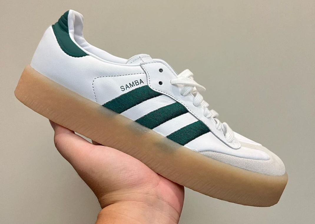 adidas Samba XLG White Green