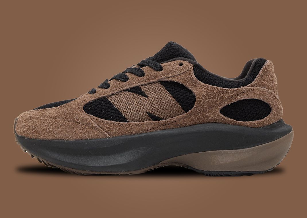 New Balance Warped Runner Dark Mushroom Lateral