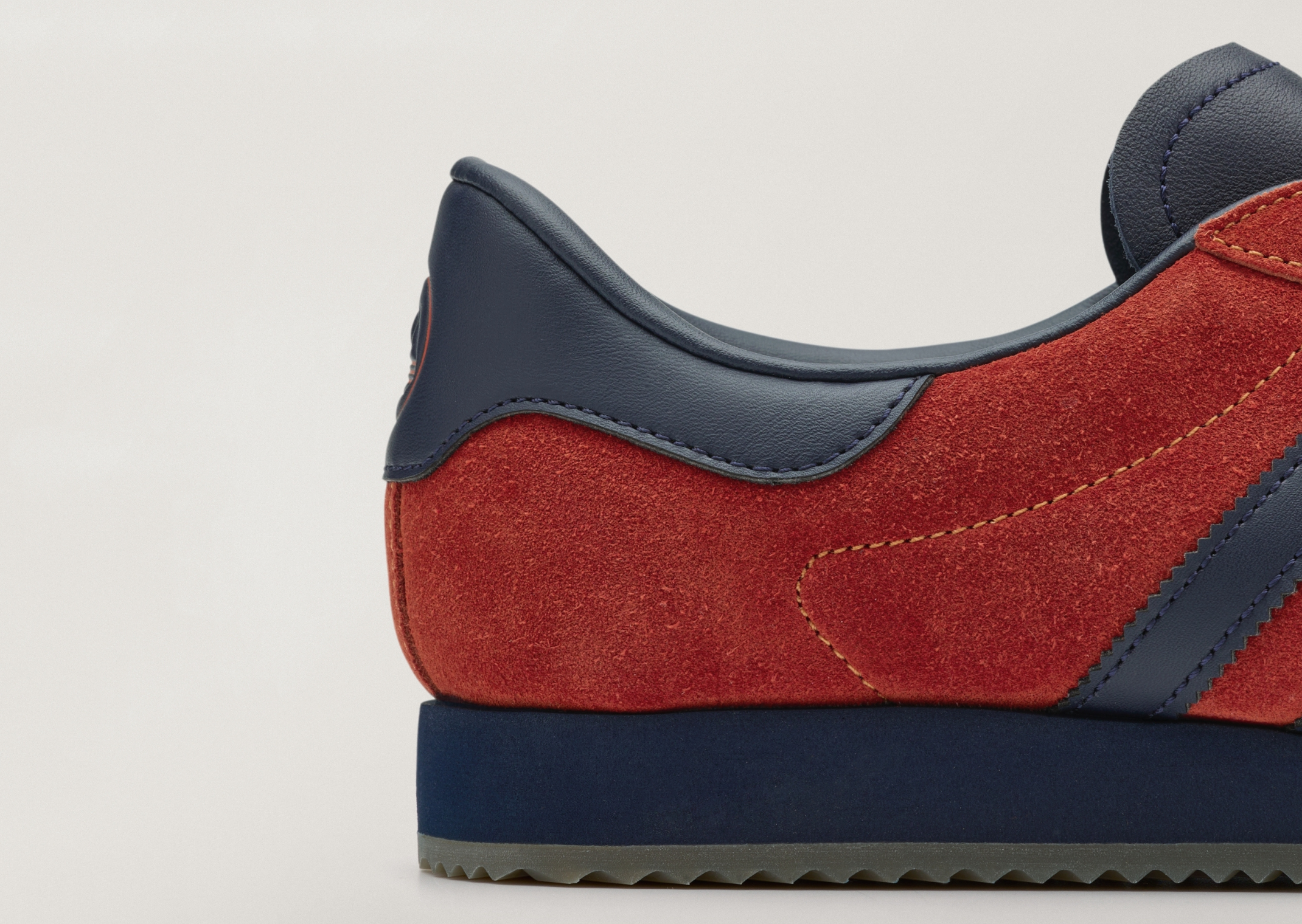 adidas Halewood SPZL Rustic Orange - Heel Detail