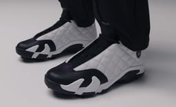 The Latest Golf Ready Air Jordan 14 is a Quilted Bordeaux Beauty