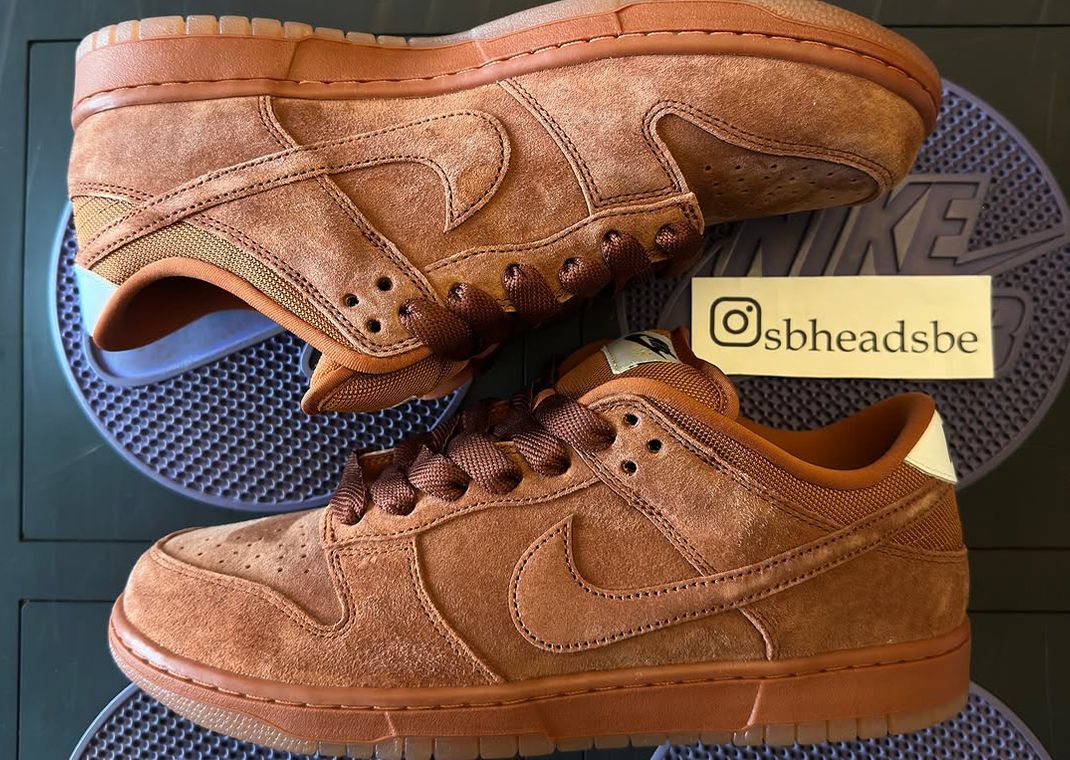 The Nike SB Dunk Low Pro B Cinnamon Dark Russet Releases Holiday 2025