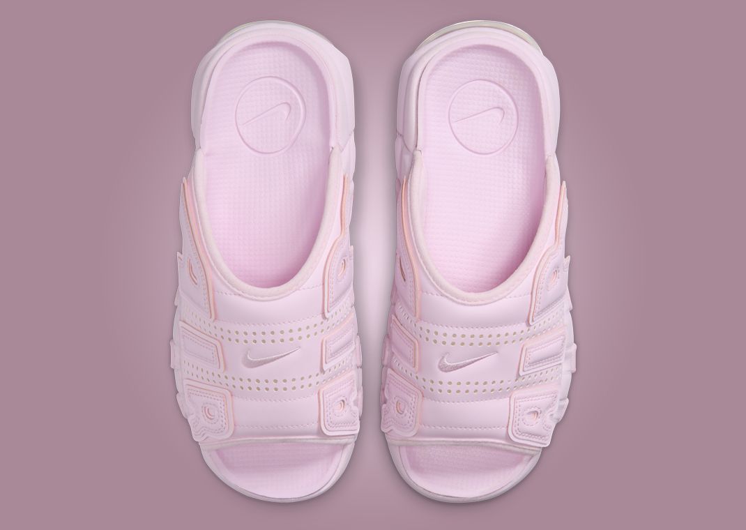 The Nike Air More Uptempo Slide Pink Foam Releases March 2024