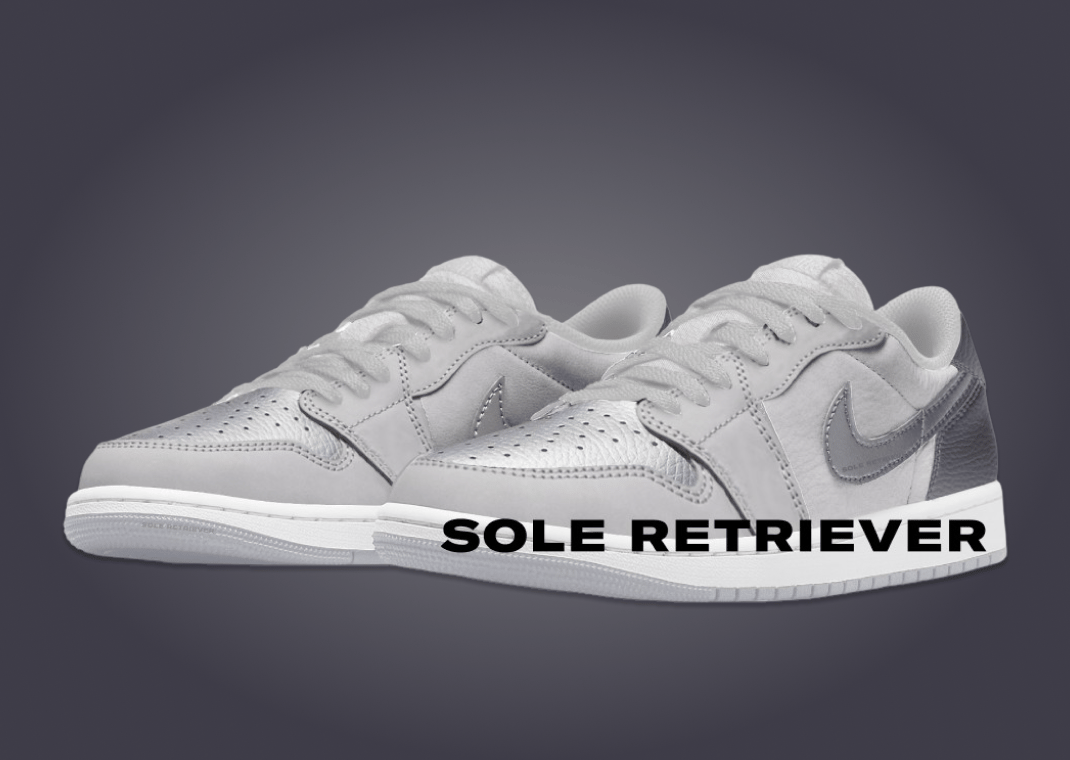 Air Jordan 1 Retro Low OG Silver