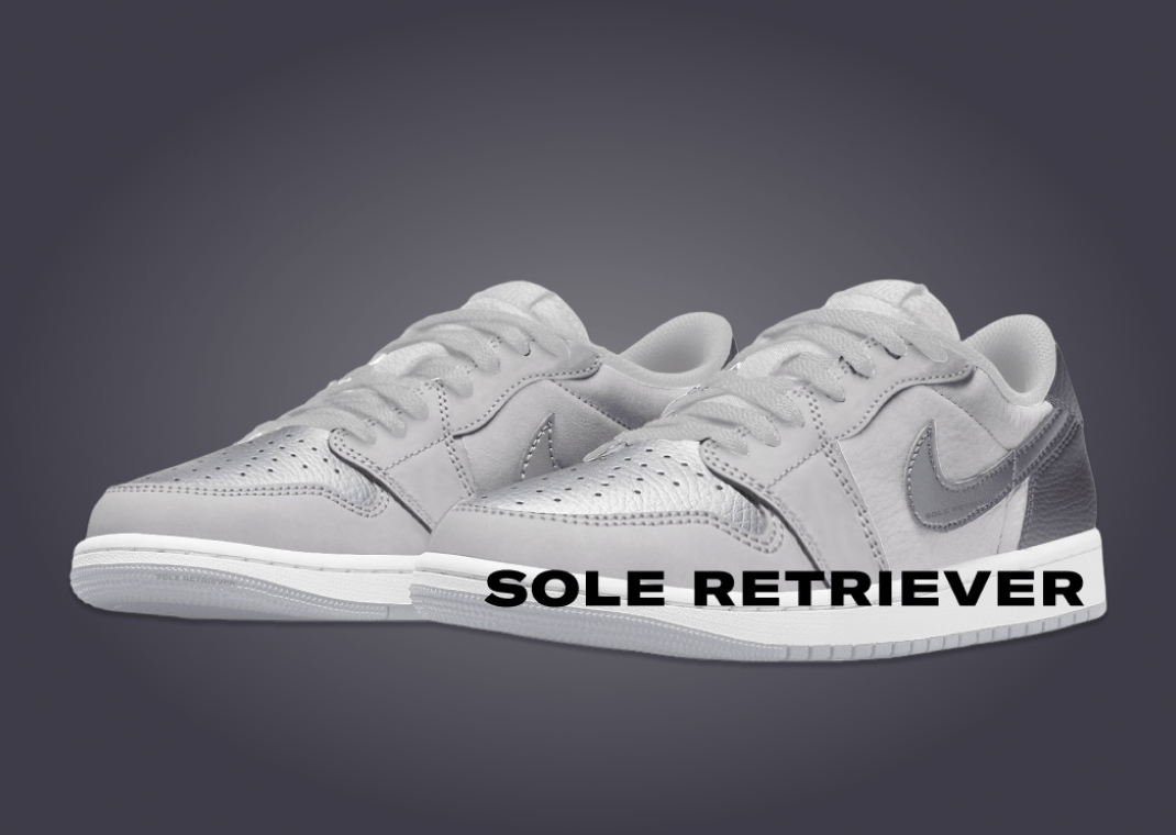 Air Jordan 1 Retro Low OG Silver