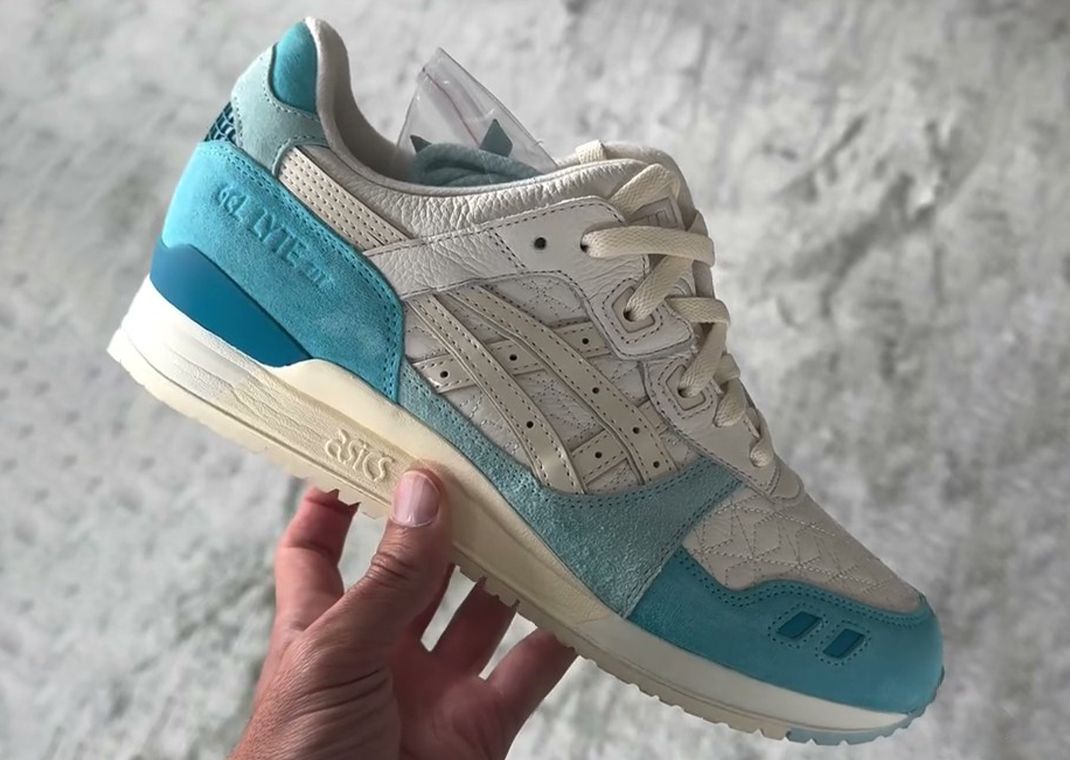 Kith x Asics Gel-Lyte III Cream Blue