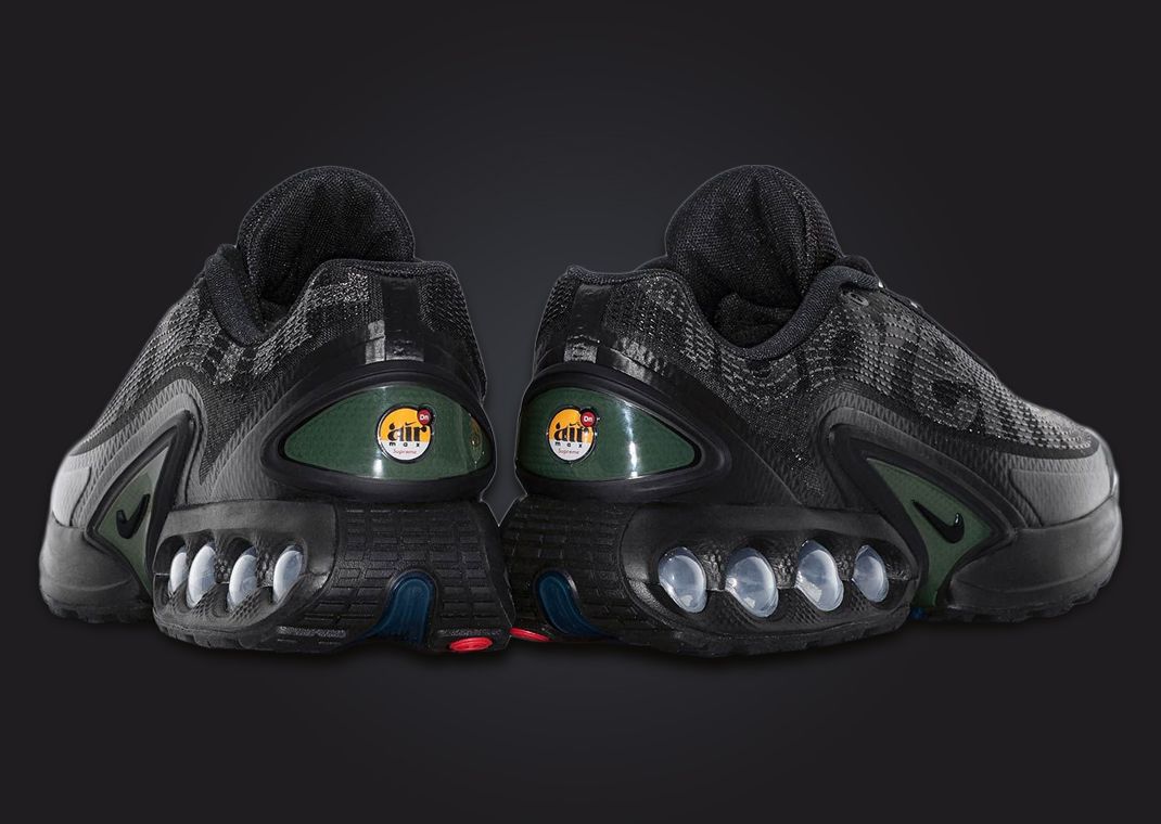Supreme x Nike Air Max DN Black Heel