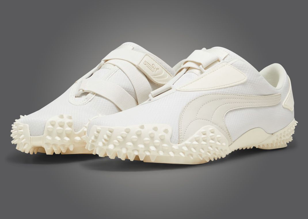 Puma Mostro Monochromatic Frosted Ivory Angle