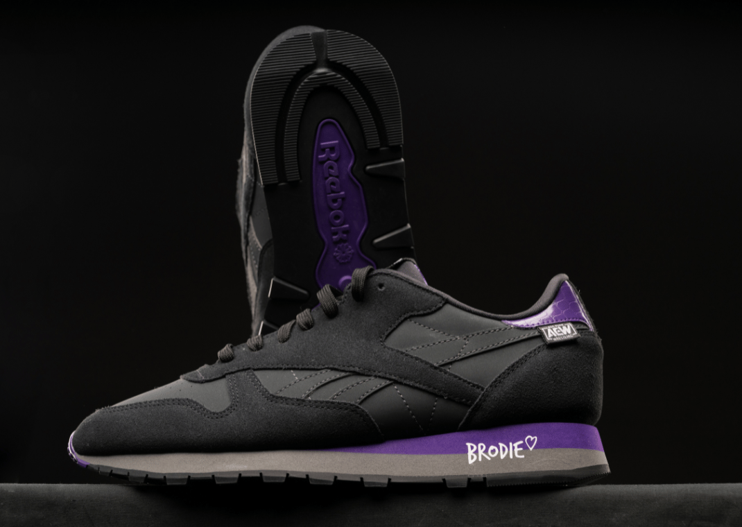 Reebok × AEW ☆ Classic Leather 'Brodie Lee' The AEW x Reebok Classic Leather Brodie Lee Releases July 2024