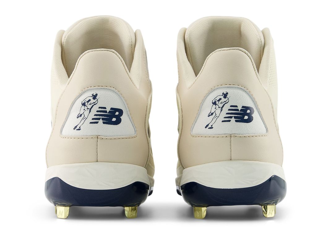 New Balance FuelCell Ohtani 1 Cleat White Navy Heel
