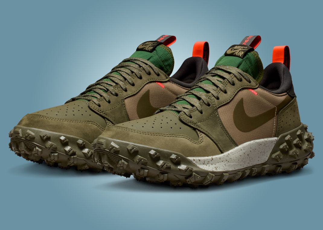 Air Jordan 1 Element Low Gore-Tex Medium Olive Angle