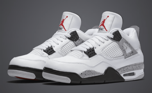 Air Jordan 4 Retro White Cement