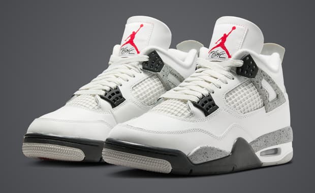 Air Jordan 4 Retro White Cement Detailed Look