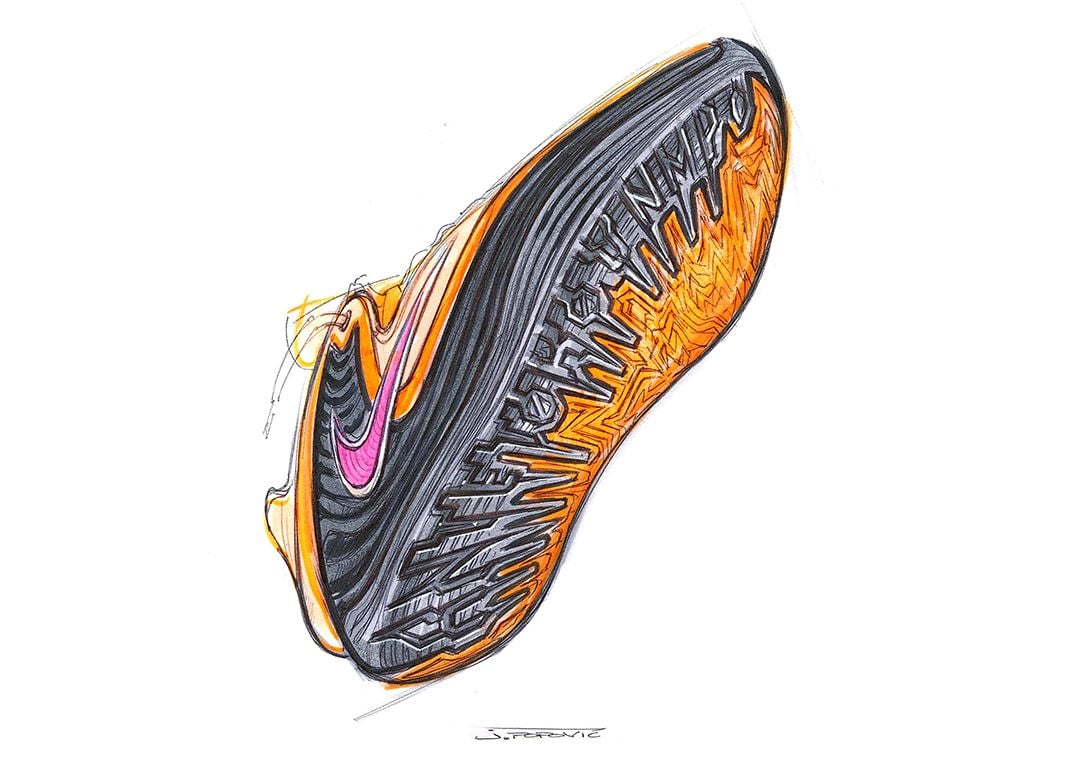 Nike Giannis Freak 7 design sketch