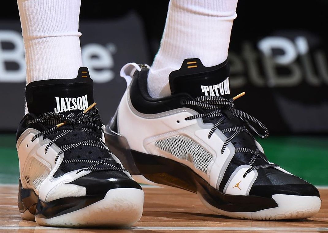 Jayson Tatum's Air Jordan 37 Low Boxing PE