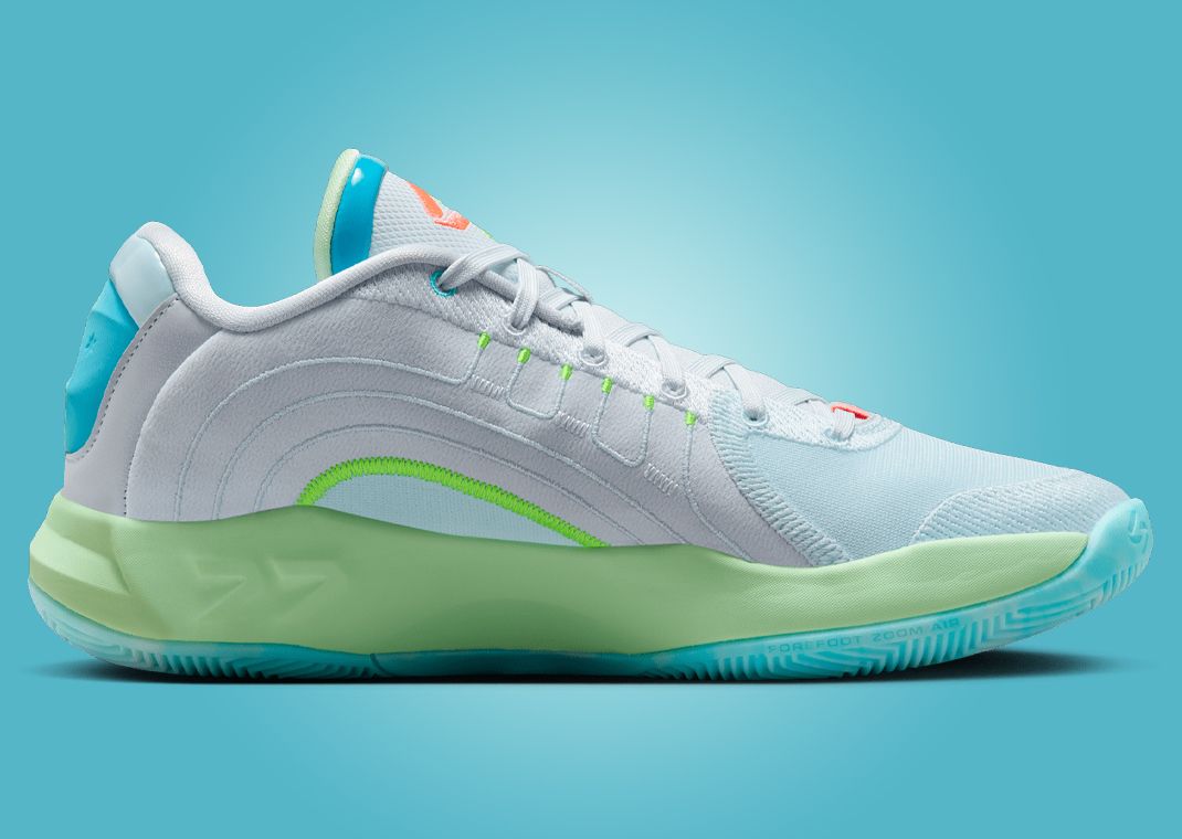 Jordan Luka 4 Football Grey Laser Blue Medial