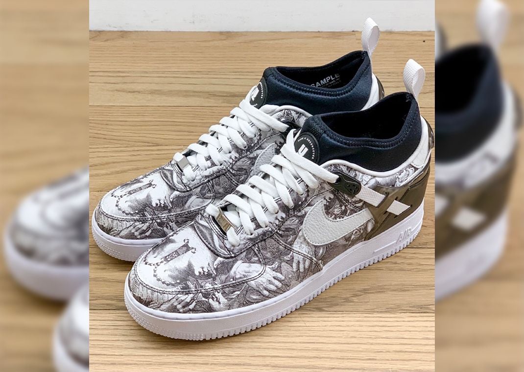 Renaissance Style Artwork Appears On This Undercover x Nike Air Force 1 Low