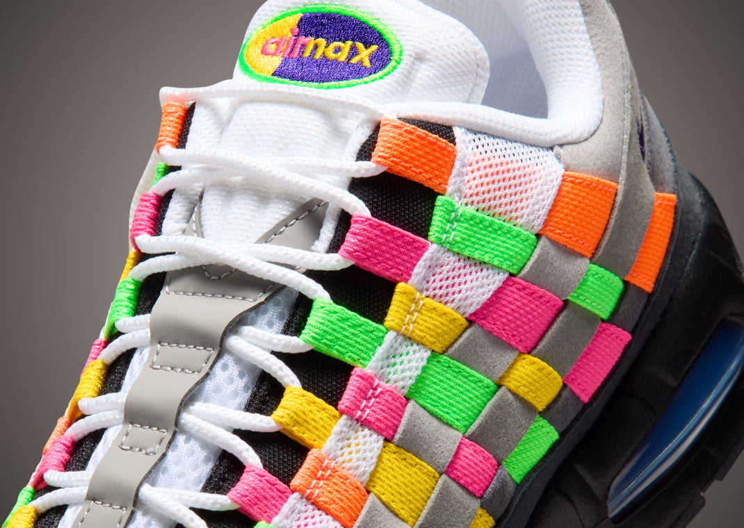 Nike Air Max 95 Big Bubble Woven Multi-Color