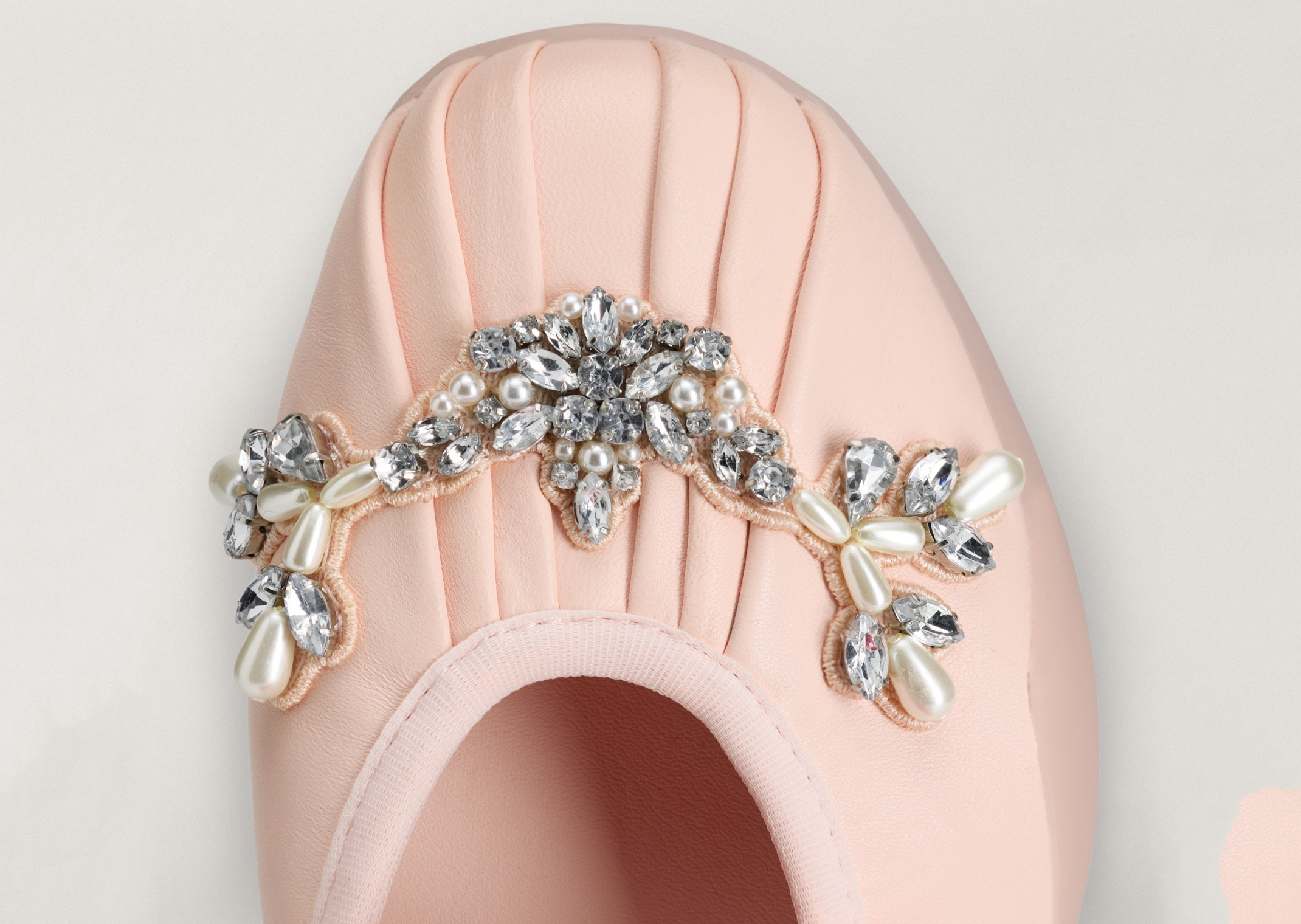 Simone Rocha x adidas Taekwondo Ballerina Pink (W) - Toe Detail
