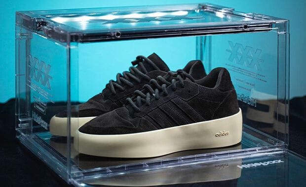 The Fear of God Athletics x adidas The 86 Low Black Releases Holiday 2023