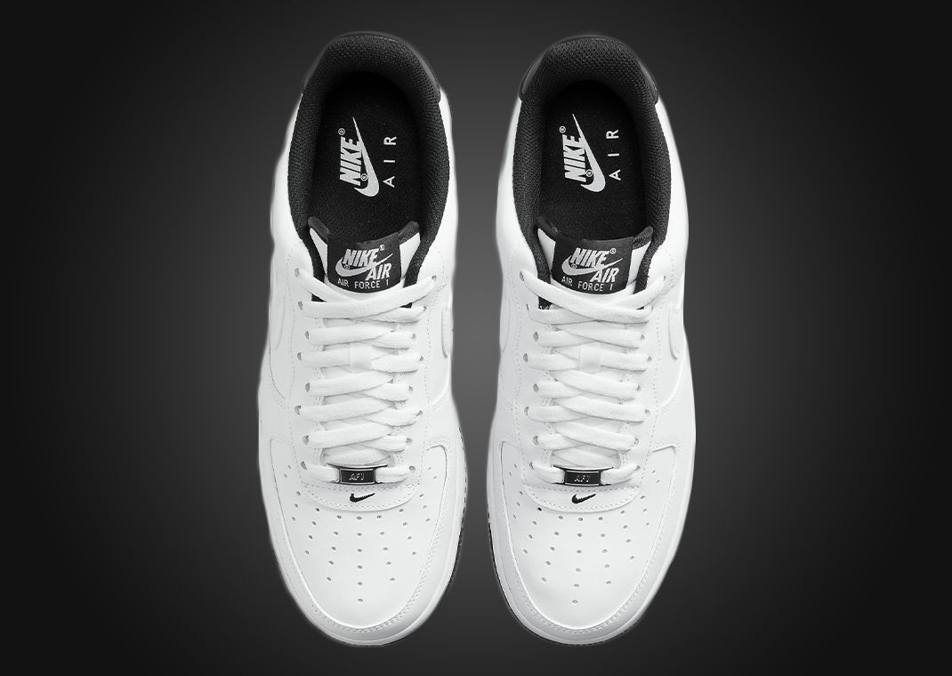 ★ Nike Air Force 1 Low White Black Midsole Nike Air Force 1 Low '07 (White Black (2022)/ White/ Black