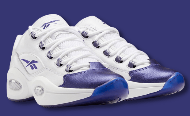 Allen Iverson's Reebok Question Low Gets A Purple Toe Makeover