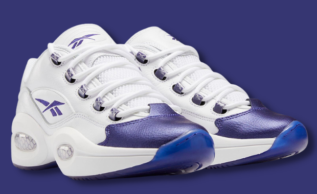 Allen Iverson s Reebok Question Low Gets A Purple Toe Makeover