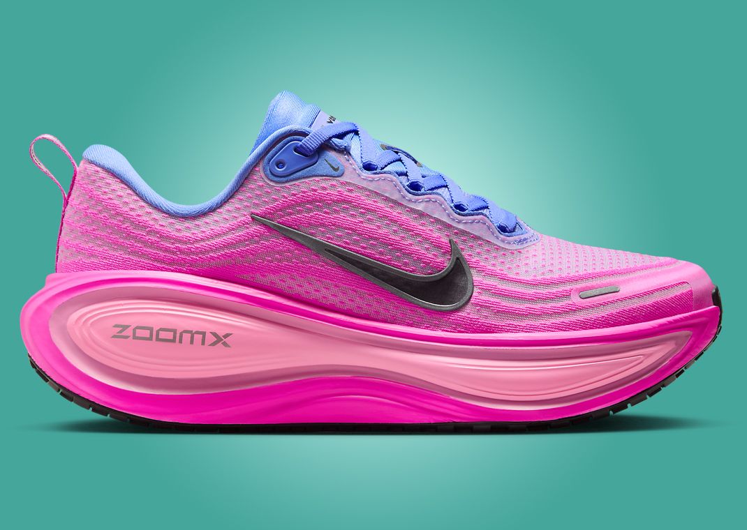 Nike Vomero Plus Royal Pulse Fire Pink (W) Lateral