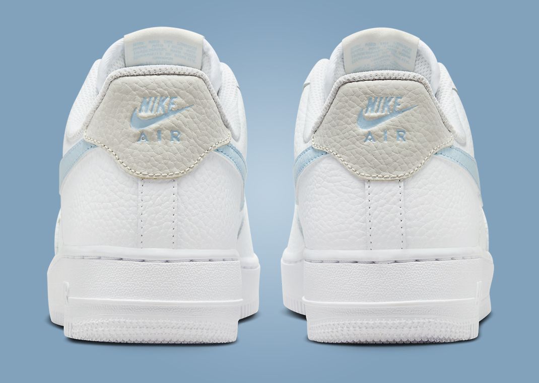 Nike Air Force 1 Low White Light Armory Blue (W) Back