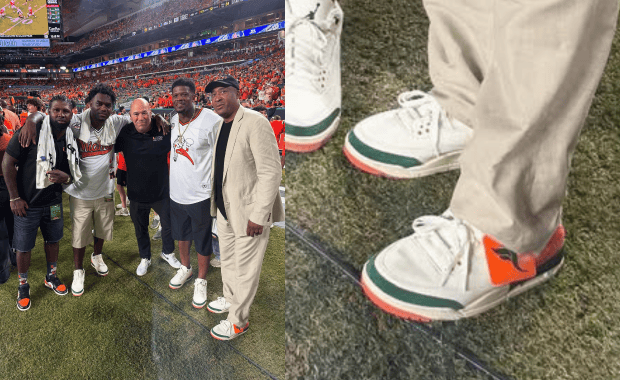 The SoleFly x Air Jordan 3 Retro OG Miami Hurricanes Releases Holiday 2025
