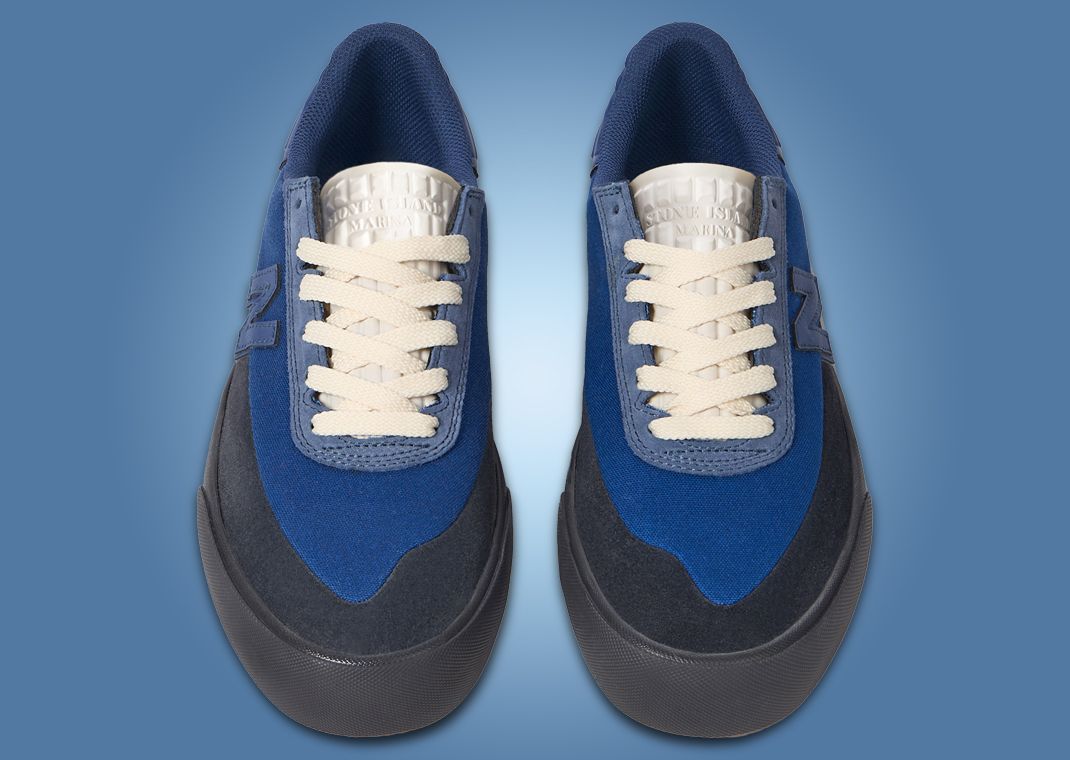 Stone Island x New Balance Numeric 272 Blue Toe