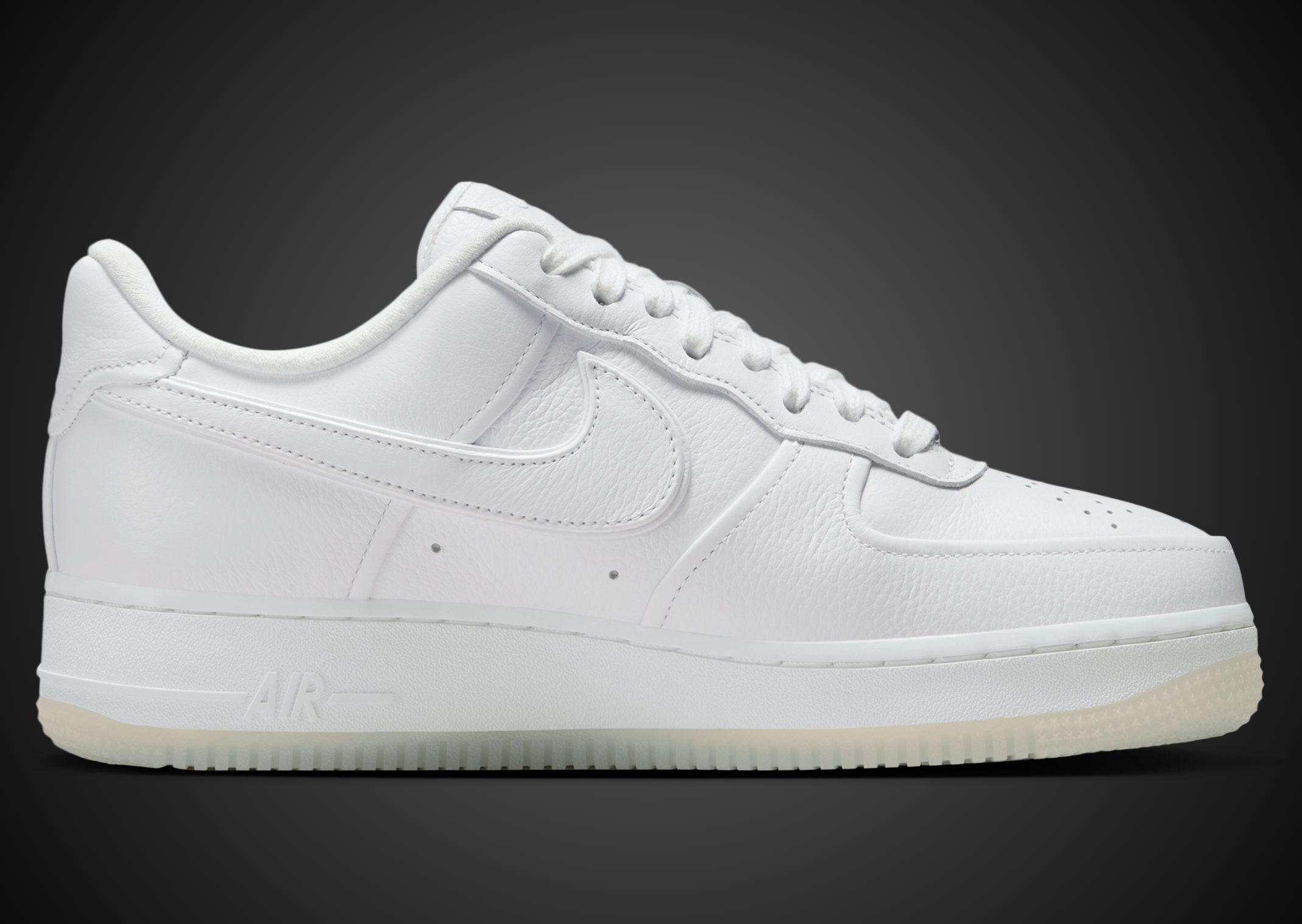 A Ma Maniere x Nike Air Force 1 Low WYWS Triple White - Medial